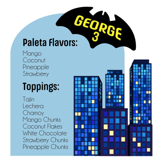 Custom Order - Bat Menu Sign