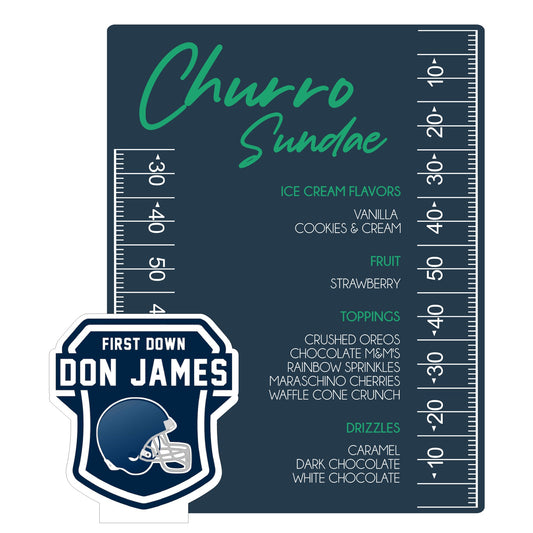 Custom Order - Bat Menu Sign