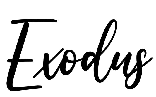 Custom Order, Exodus Name Sign for wall