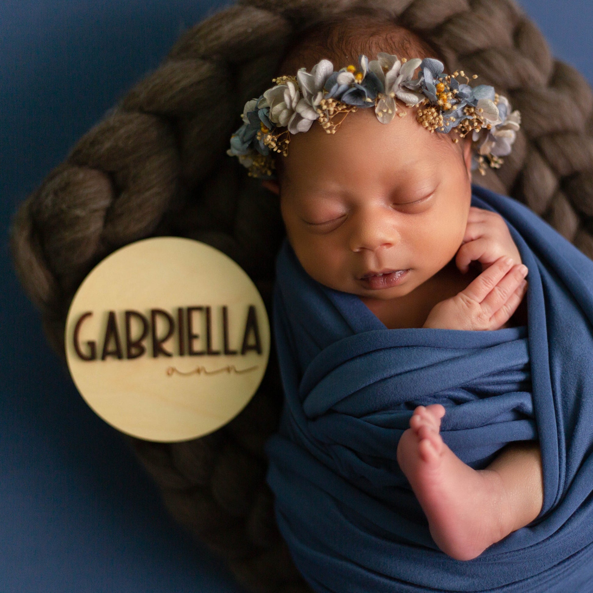 Wooden Birth Announcement Sign, Newborn Photo Prop