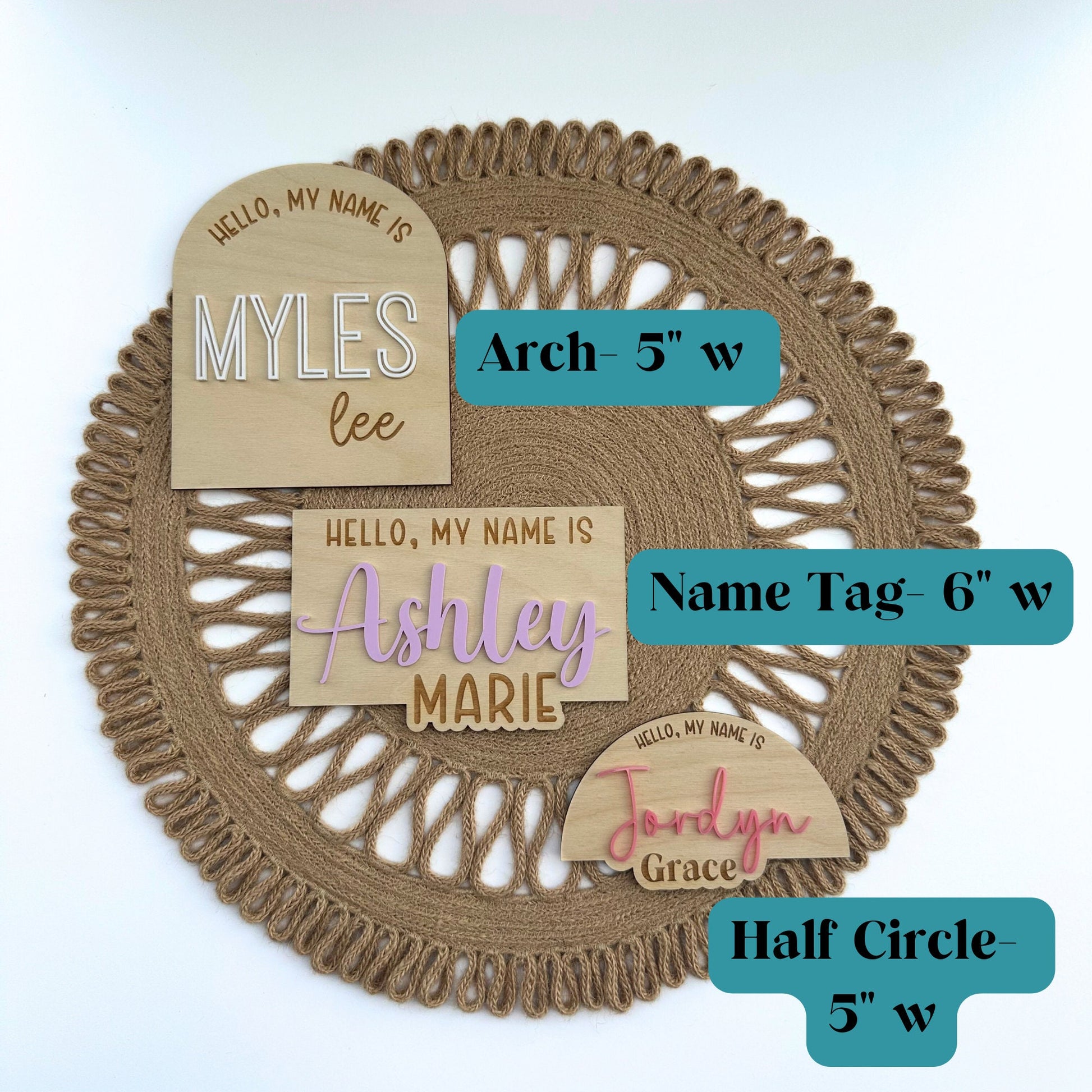 Personalized Baby Name Sign, Newborn Photo Prop, Baby Shower Gift