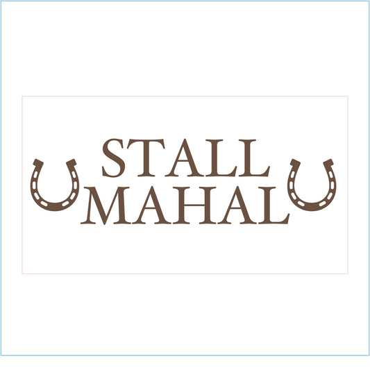 Custom Order: Outdoors and Stahl Mahal signs