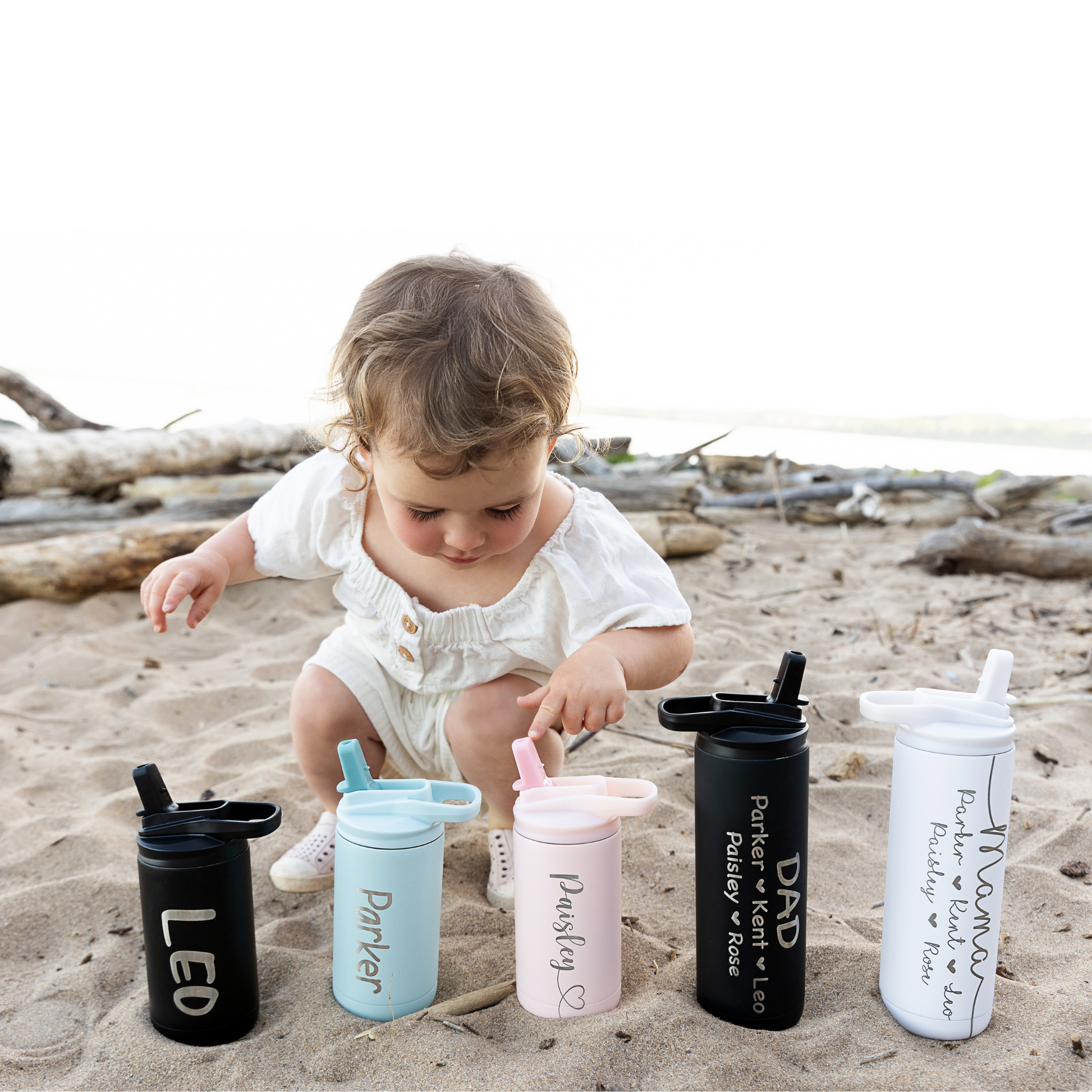 Kids water bottle for school, 12oz Kids tumblers, Kids gift, Bluey Tumbler,  kids gift with name, personalized water tumbler