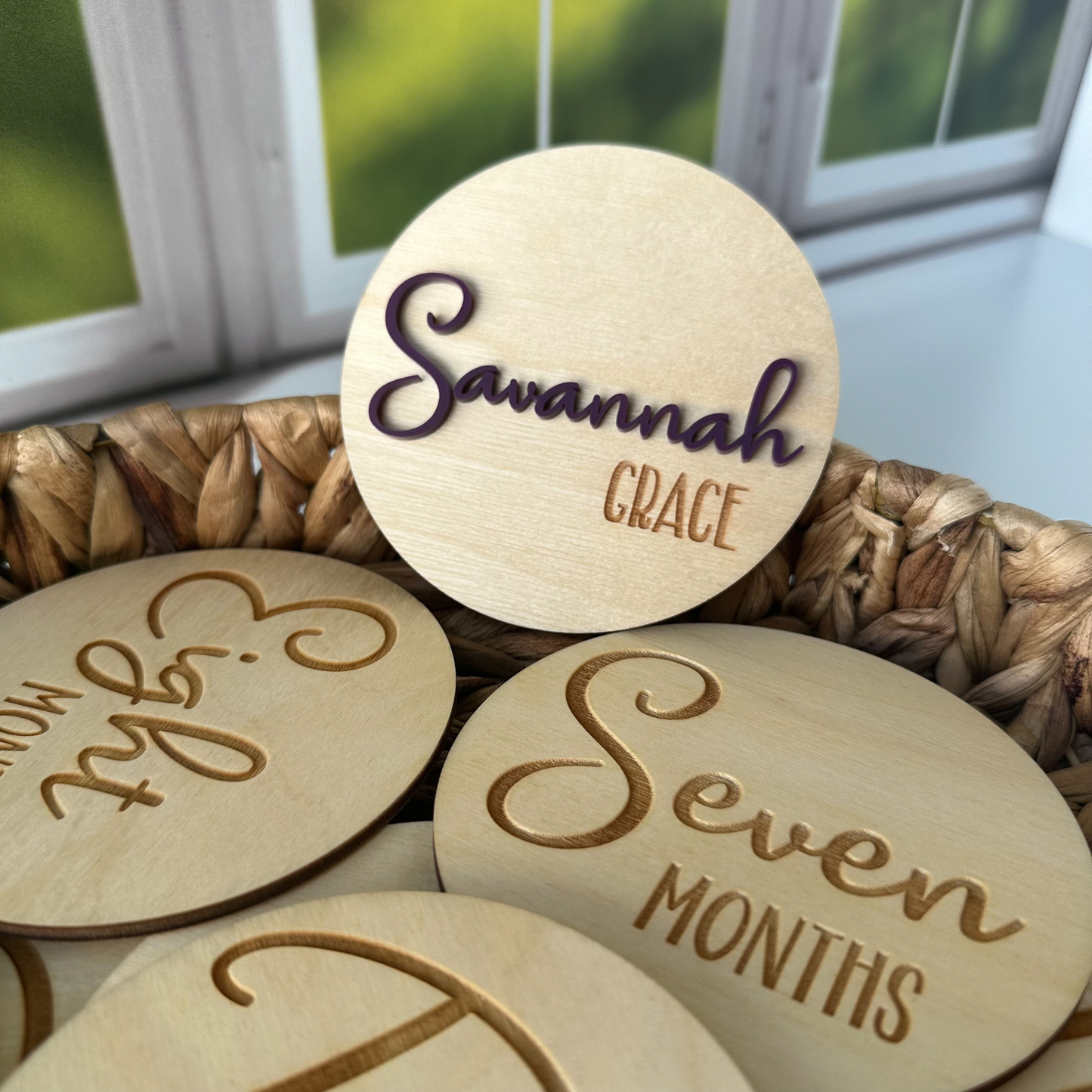 Savannah Grace Baby Name Sign