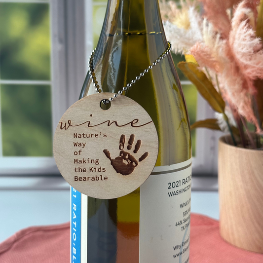 Funny Wine Gift Tags for Mom
