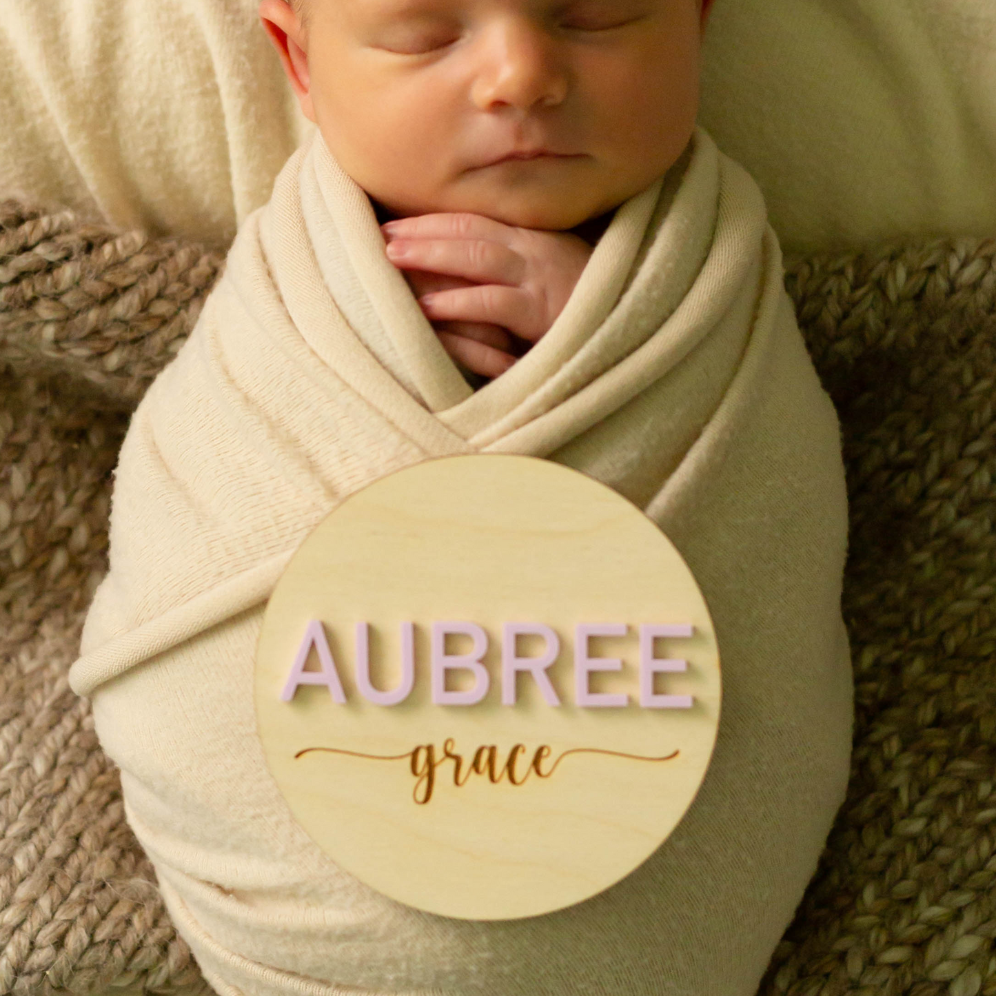 Aubree Grace Name Sign