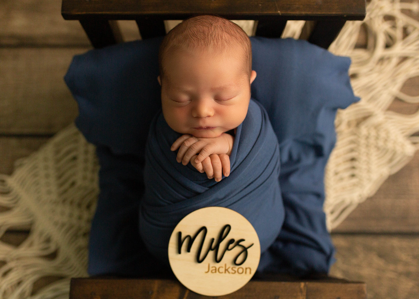 Colorful Baby Milestone Cards, Miles Jackson Style