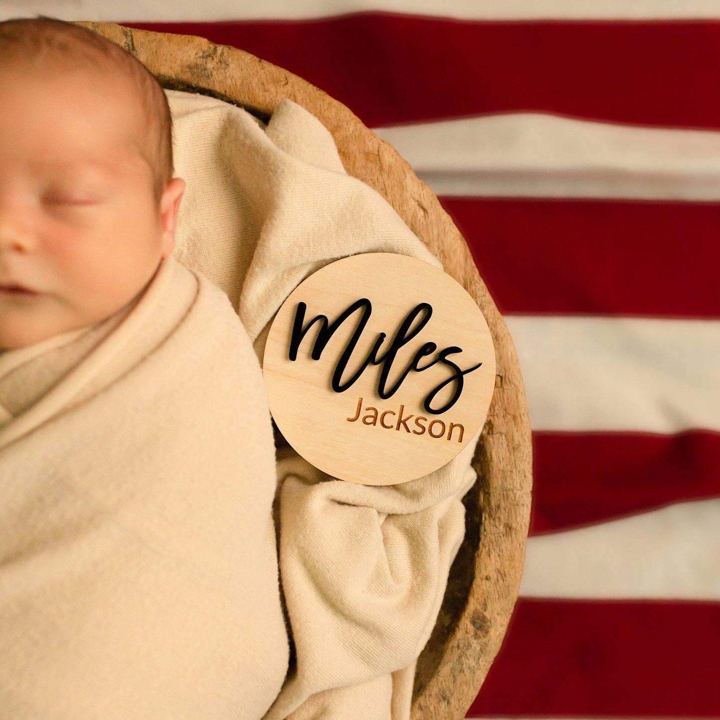 Miles Jackson Birth Stat Sign