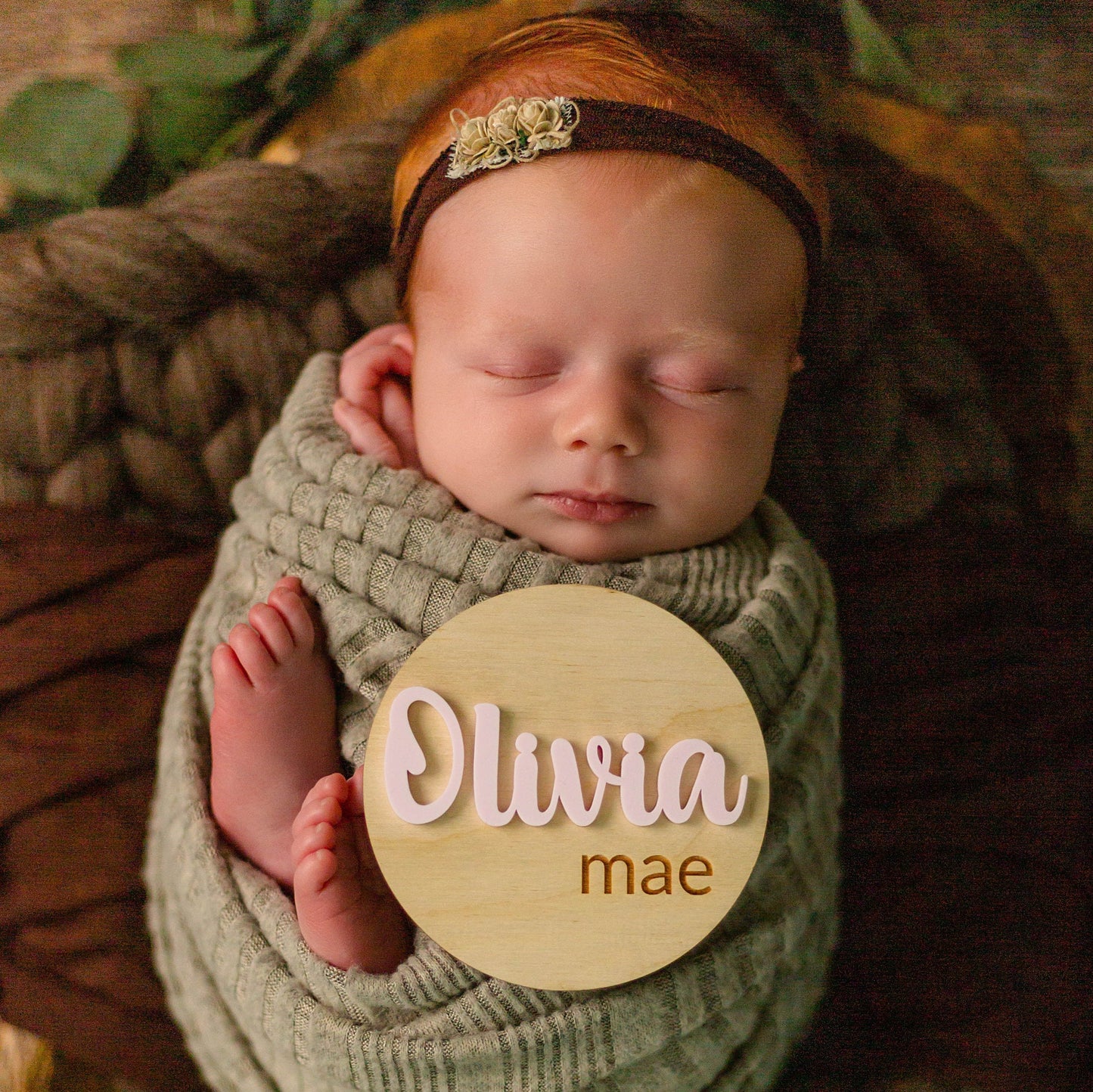 Olivia Mae Pastel Baby Milestone Cards