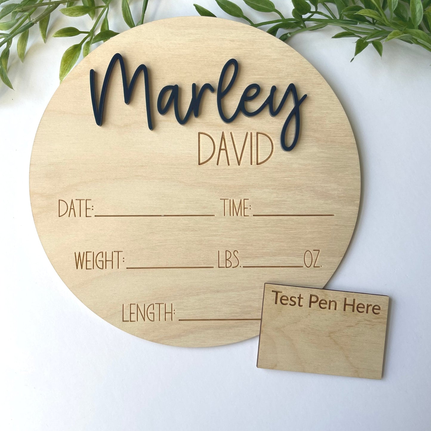 Marley David Boho Baby Milestone Cards