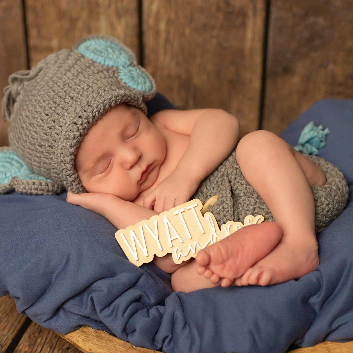 Wyatt Andres Baby Name Sign