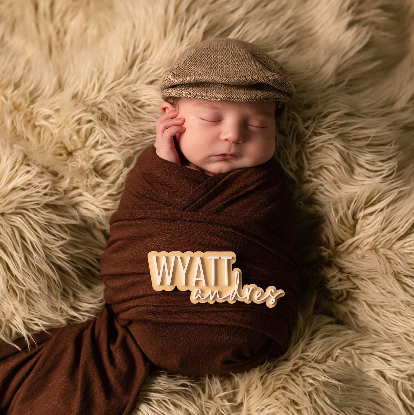 Wyatt Andres Baby Name Sign