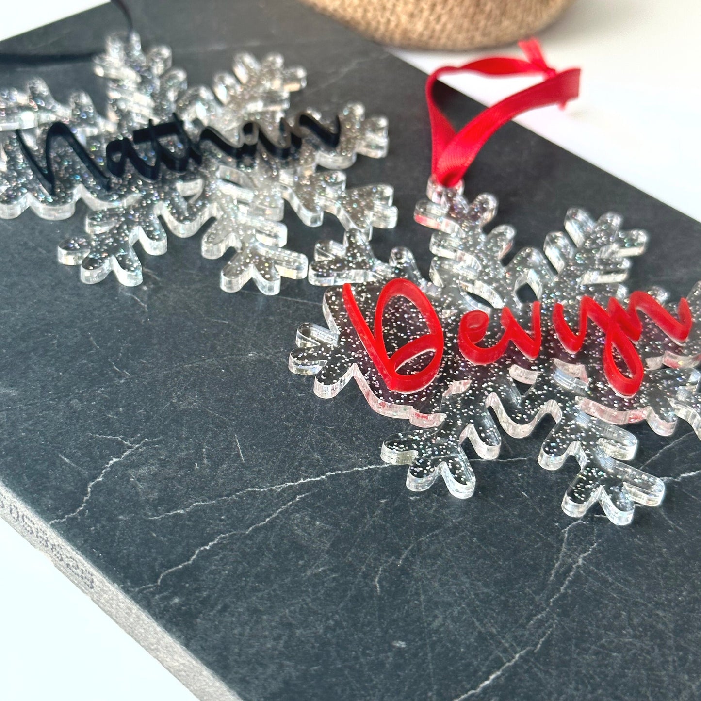 Custom Snowflake Ornament